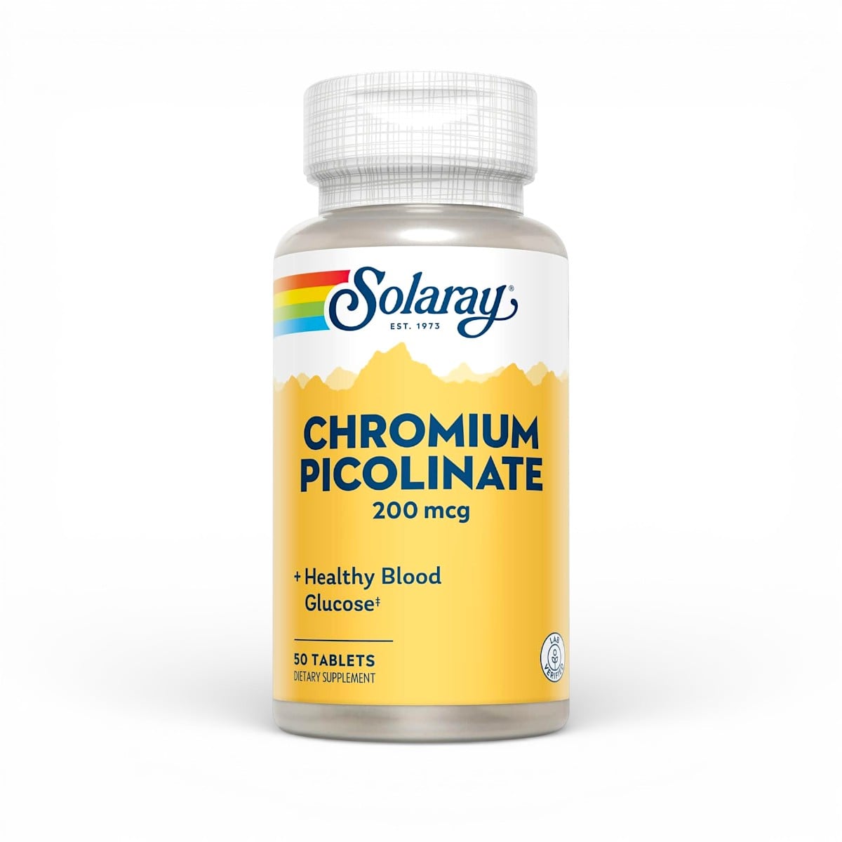Solaray, Chromium Picolinate, 200 mcg, 50 Tab