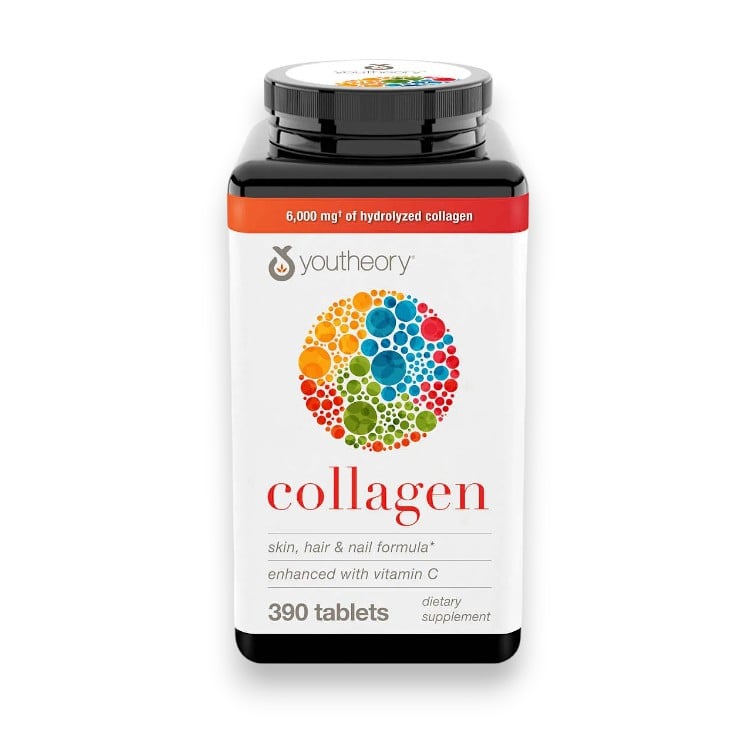 Youtheory, Collagen, 6,000 mg, 390 Tablets