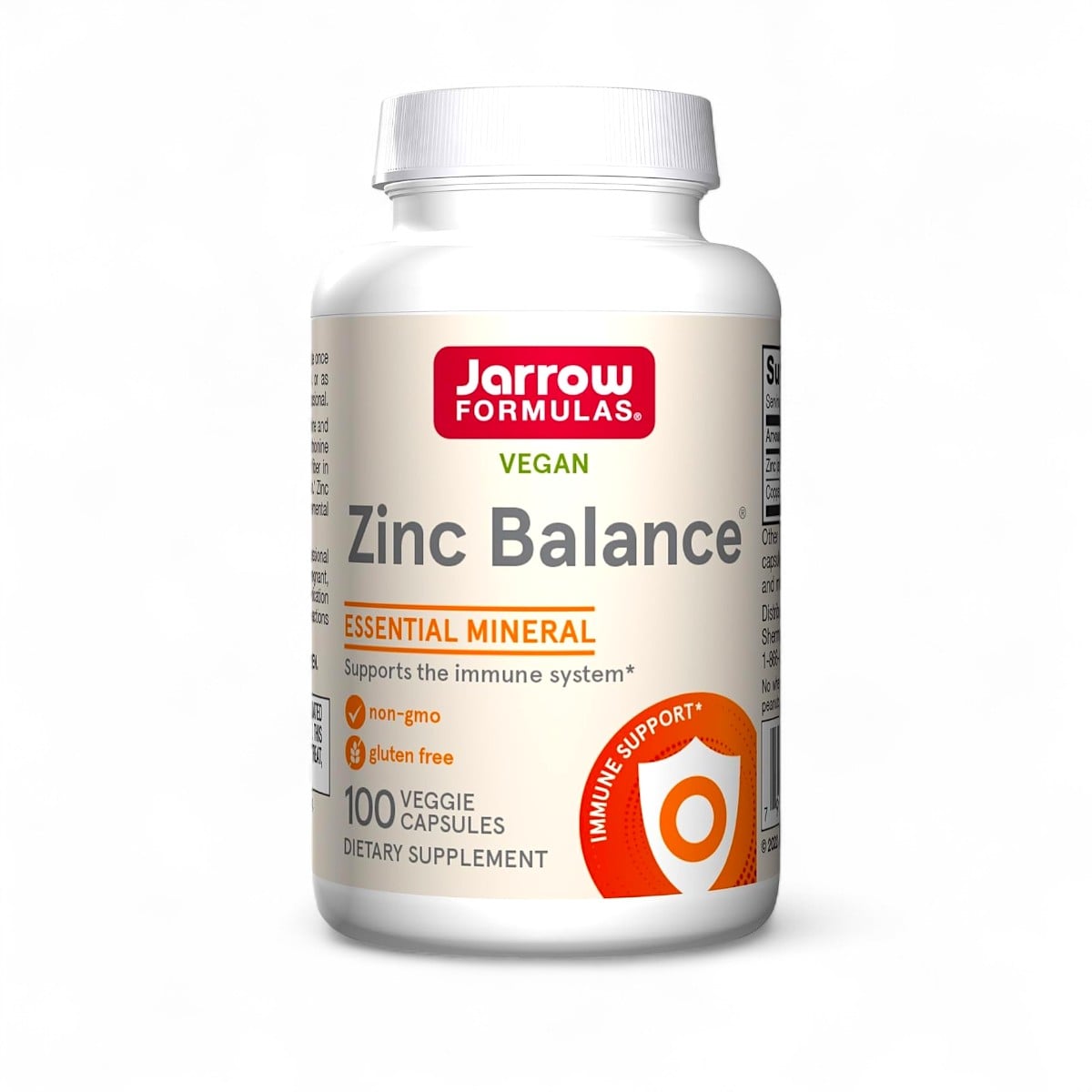 Jarrow Formulas, Vegan Zinc Balance, 100 Veggie Capsules