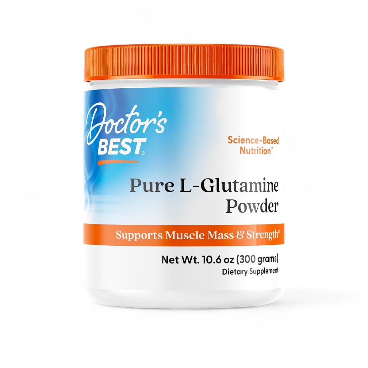 Doctor's Best, Pure L-Glutamine Powder, 10.6 oz (300 g)