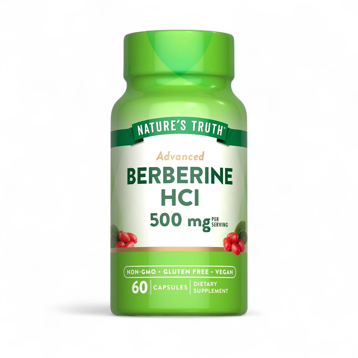 Nature's Truth, Berberine HCI, 60 Capsules (250 mg per Capsule) By Nature's Truth