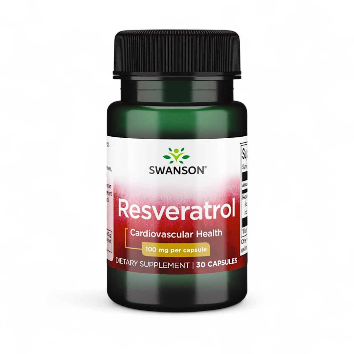 Swanson, Resveratrol, 100 mg, 30 Capsules