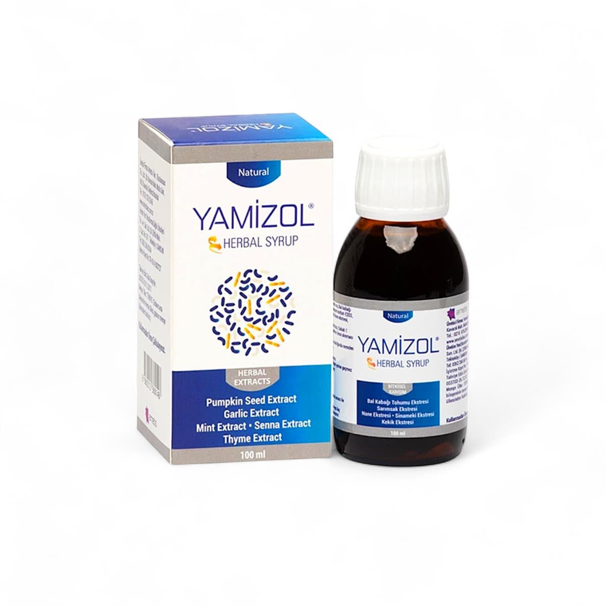 Natural, Yamizol Herbal Syrup, 100 ml