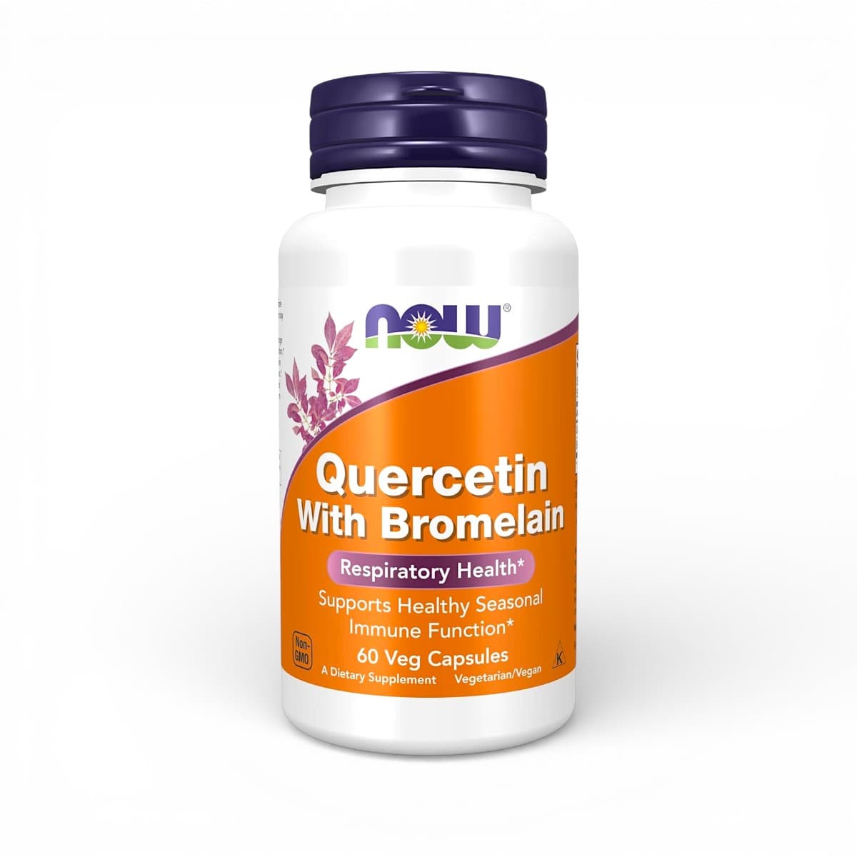 NOW Foods, Quercetin With Bromelain, 60 Veg Capsules