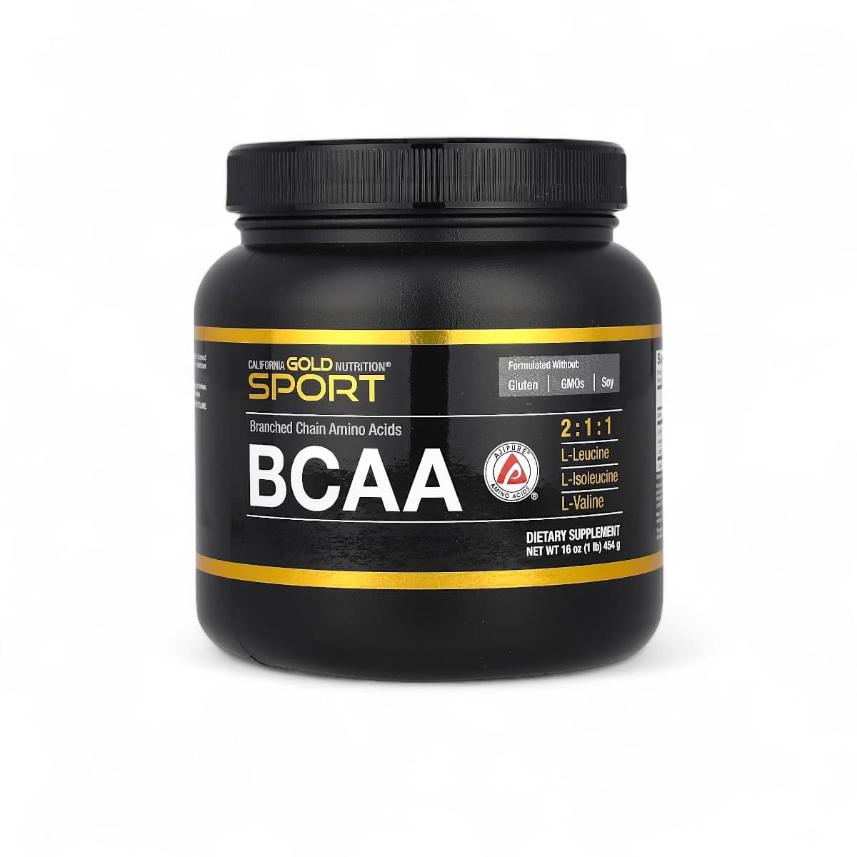 California Gold Nutrition, Sport, BCAA Powder, AjiPure®, Branched Chain Amino Acids with L-Leucine, L-Isoleucine and L-Valine, 1 lb (454 g)