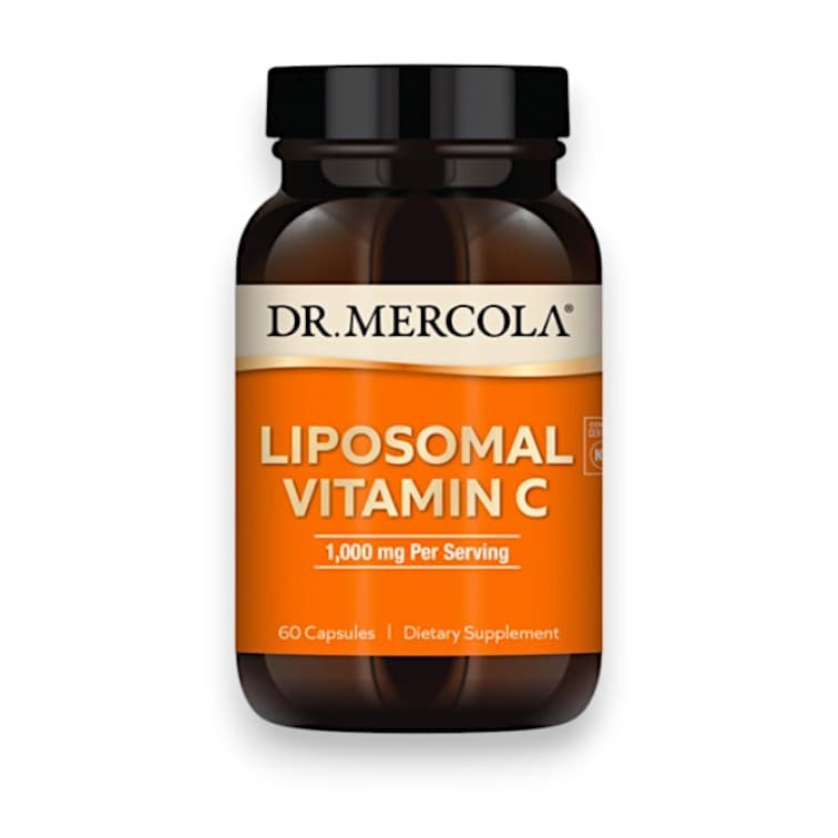 Dr. Mercola, Liposomal Vitamin C, 1,000 mg, 60 Capsules (500 mg per Capsule)