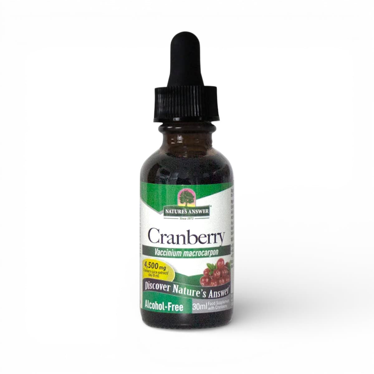 Nature's Answer, Cranberry Extract, Alcohol-Free, 2,000 mg, 1 fl oz (30 ml)