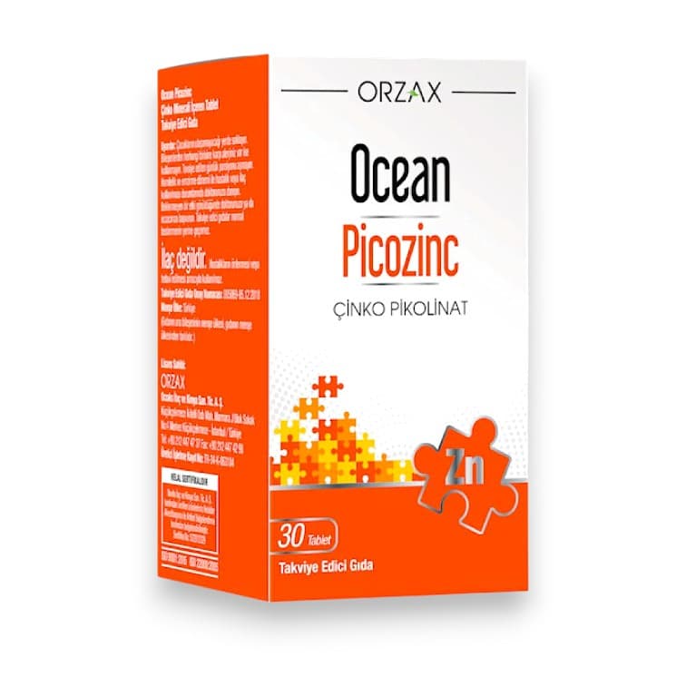 Ocean Picozinc, 15 mg, 30 Tablets