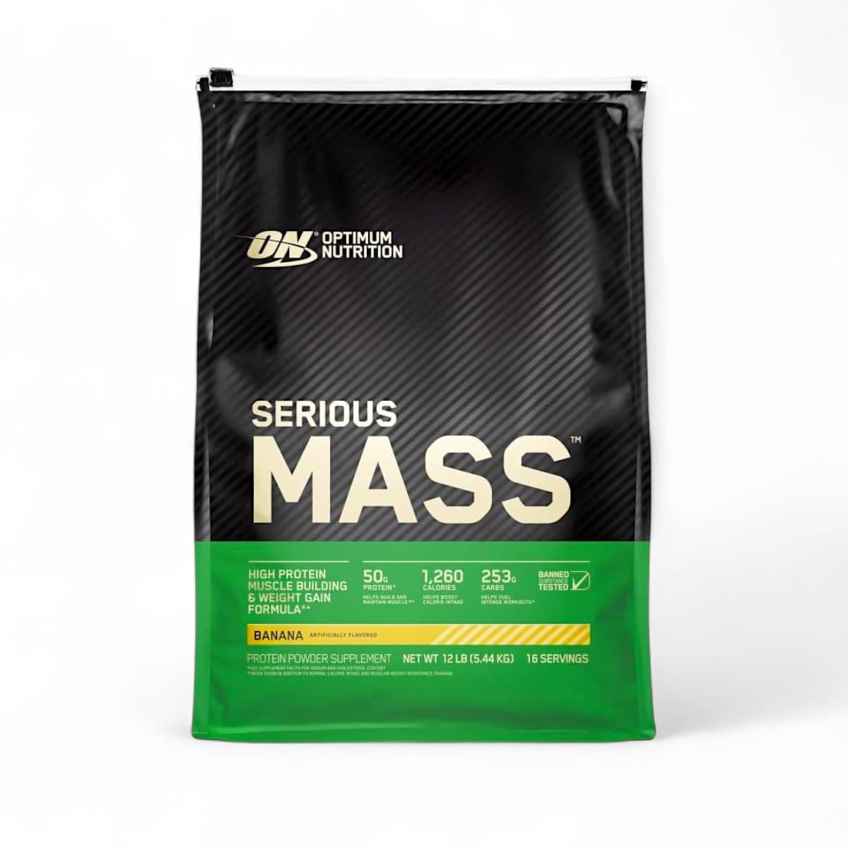 ON, Seruous MASS, Banana, 5.44 kg
