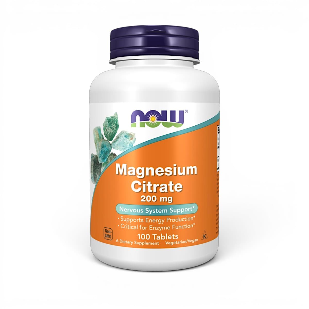 NOW Foods, Magnesium Citrate, 200 mg, 100 Tablets