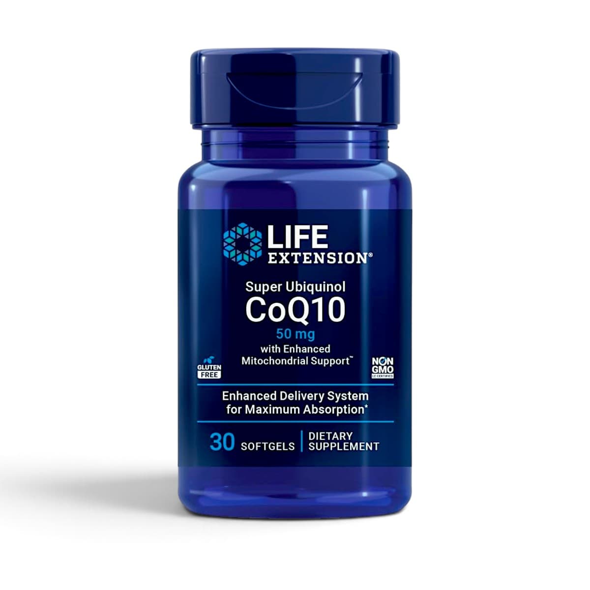 Life Extension, Super Ubiquinol CoQ10 with Enhanced Mitochondrial Support, 30 Softgels